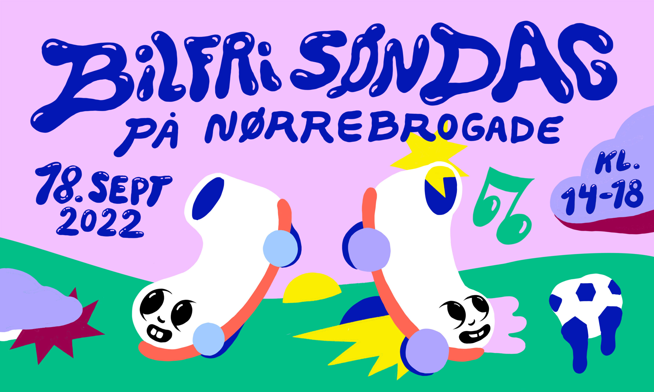 18.september: Kom til Bilfri Søndag på Nørrebrogade